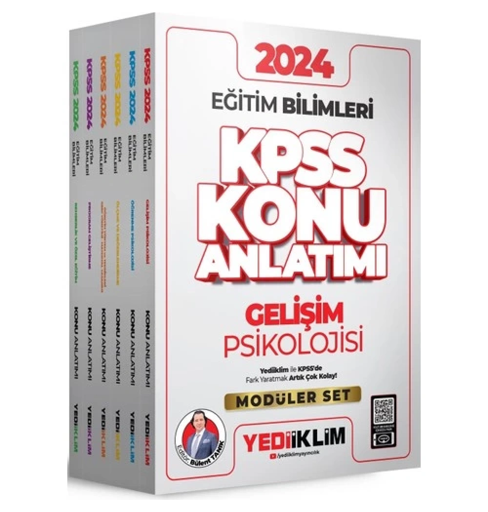 Kpss 2024 Eğitim Bilimleri Konu Anlatımlı 6 Lı Modüler Set  Yediiklim