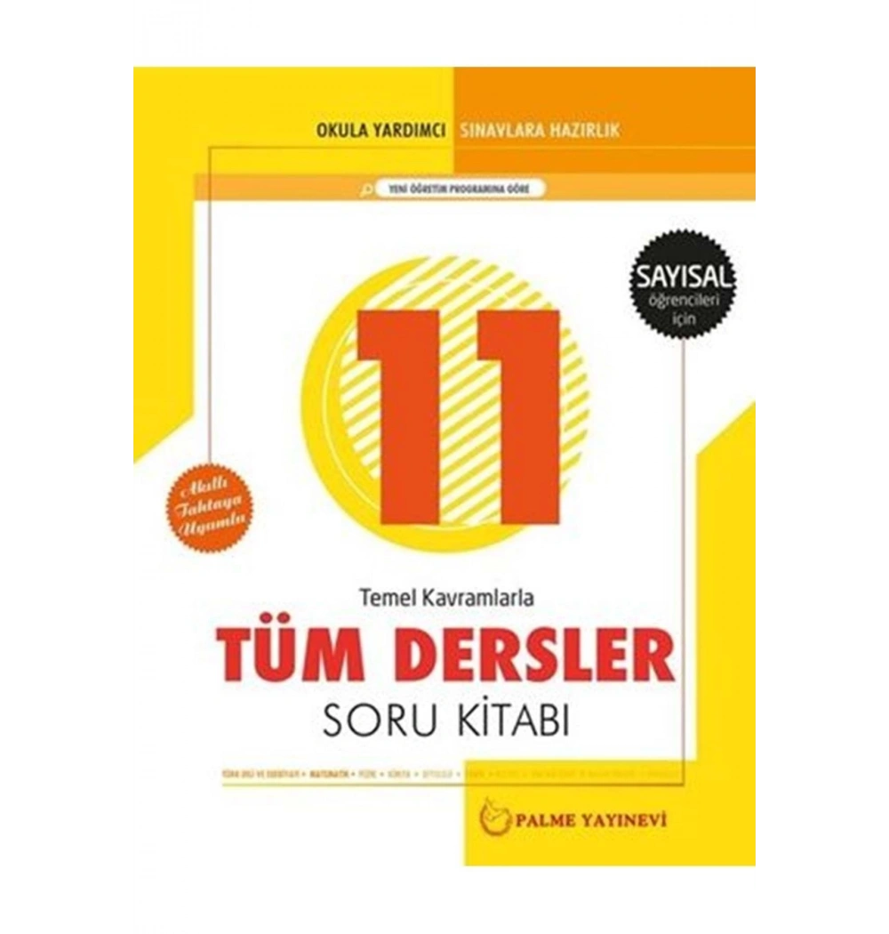 Palme 11.Sınıf Tüm Dersler Soru Kitabı