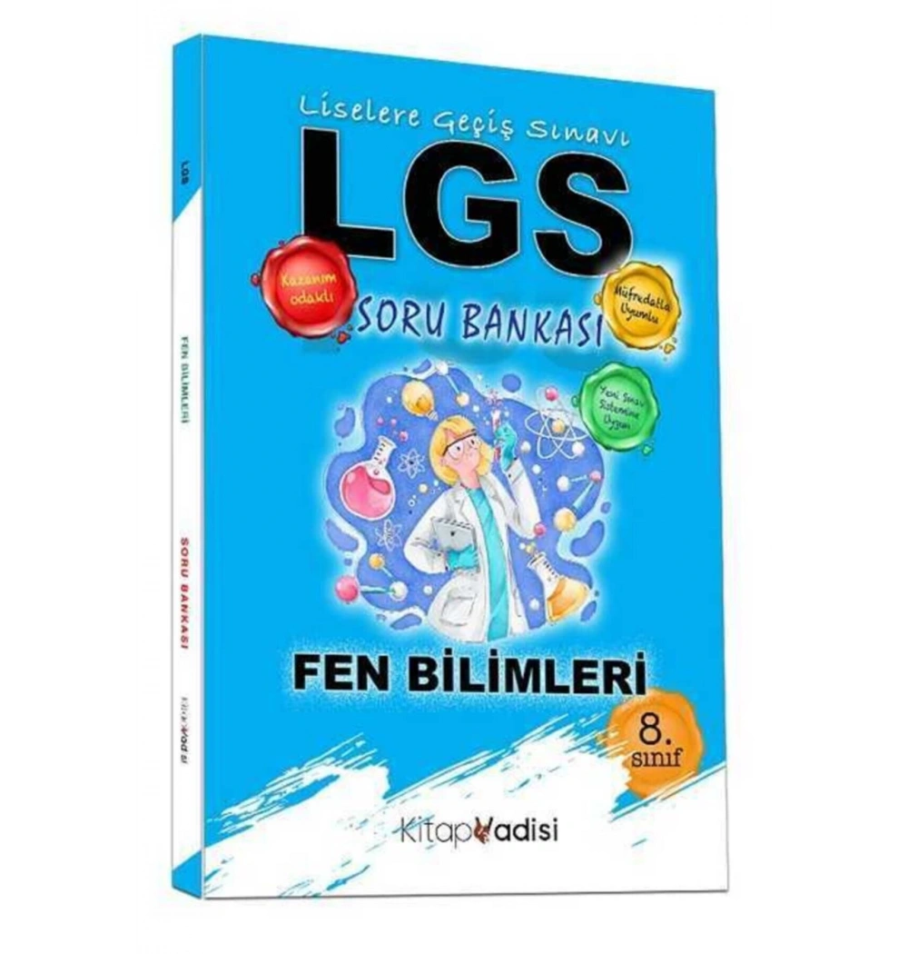 8.Sınıf Lgs Fen Bilimleri Soru Bankası Kitap Vadisi