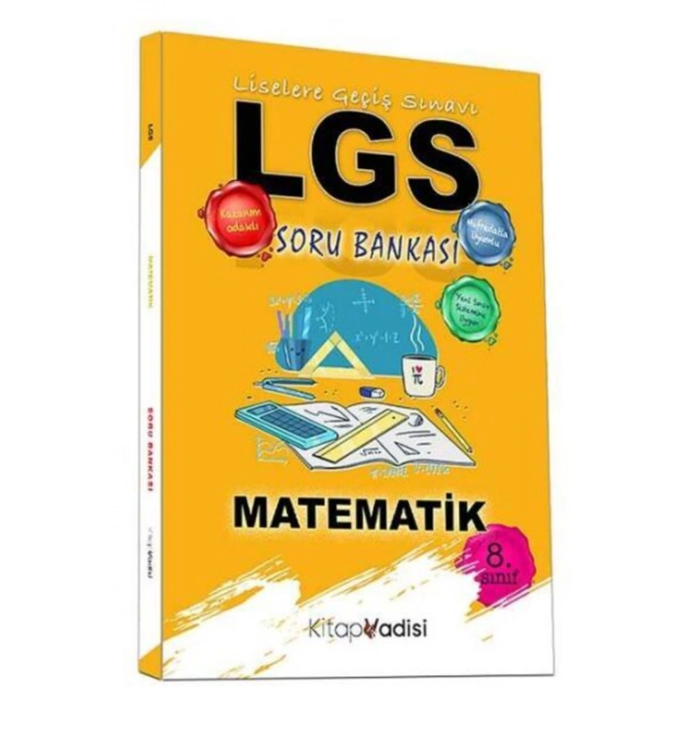 8.Sınıf Lgs Matematik Soru Bankası Kitap Vadisi