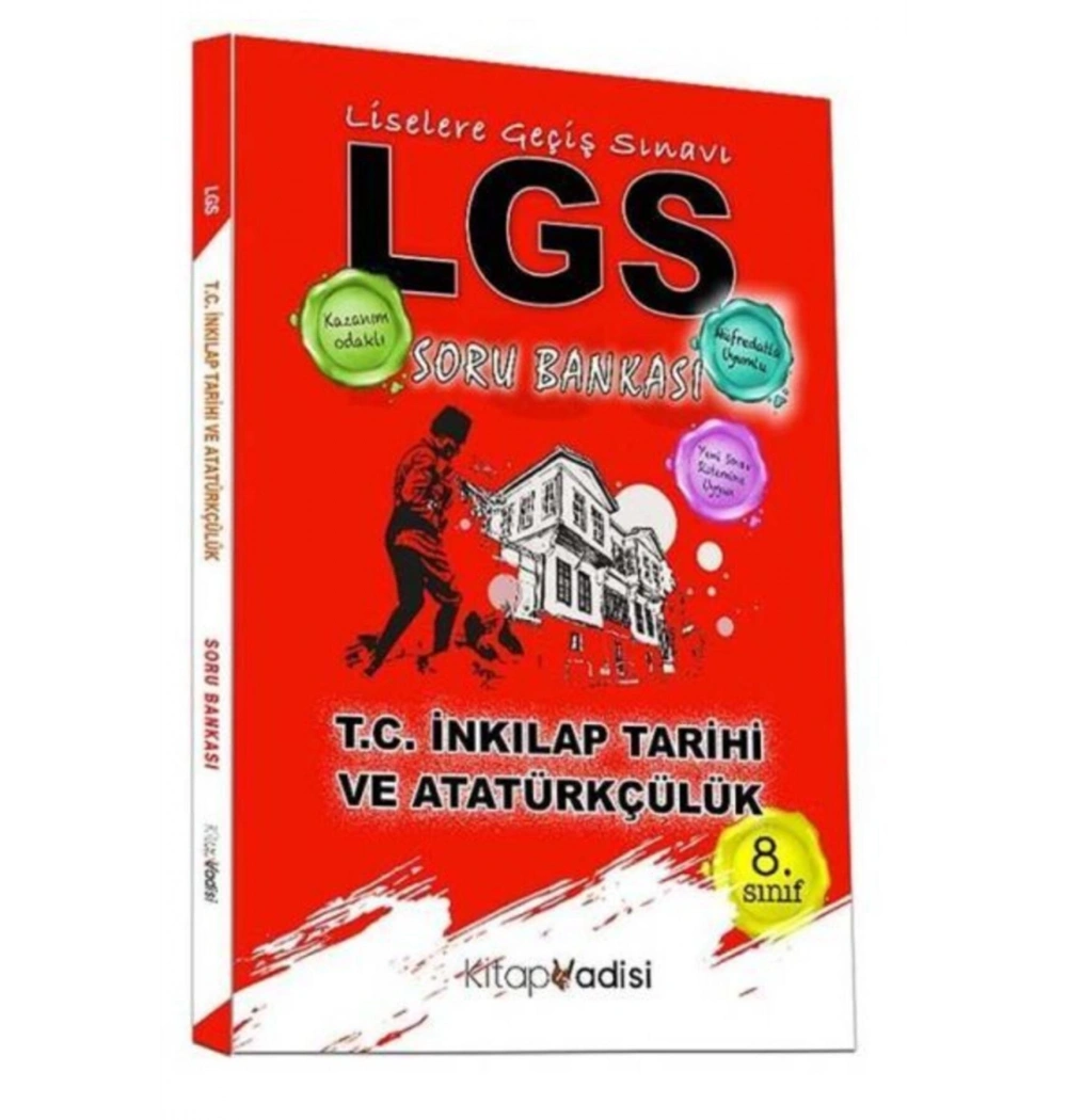 8.Sınıf Lgs İnkılap Tarihi Soru Bankası Kitap Vadisi