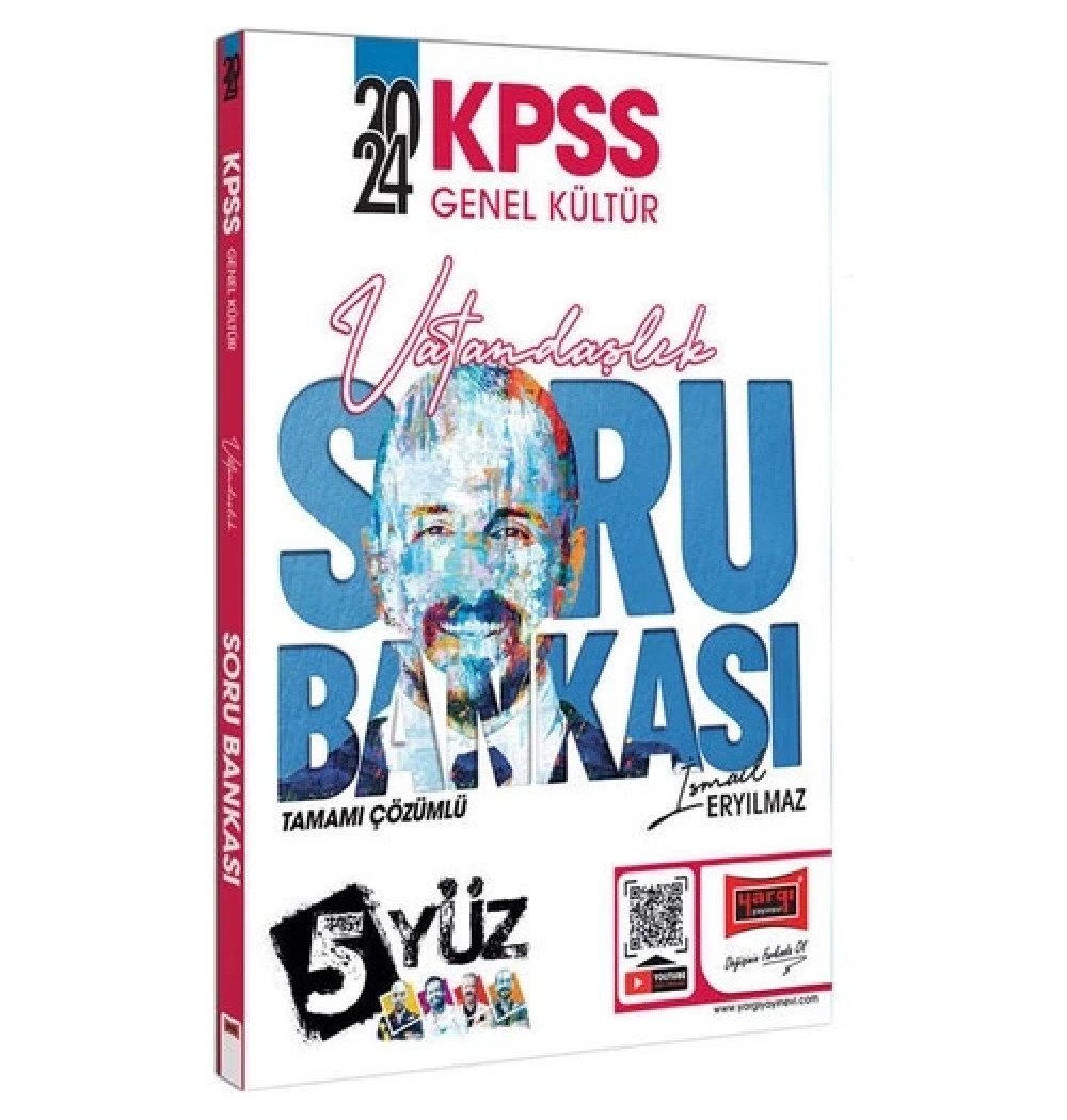 Yargı 2024 Kpss Gk Vatandaşlık Çözümlü Soru Bankası