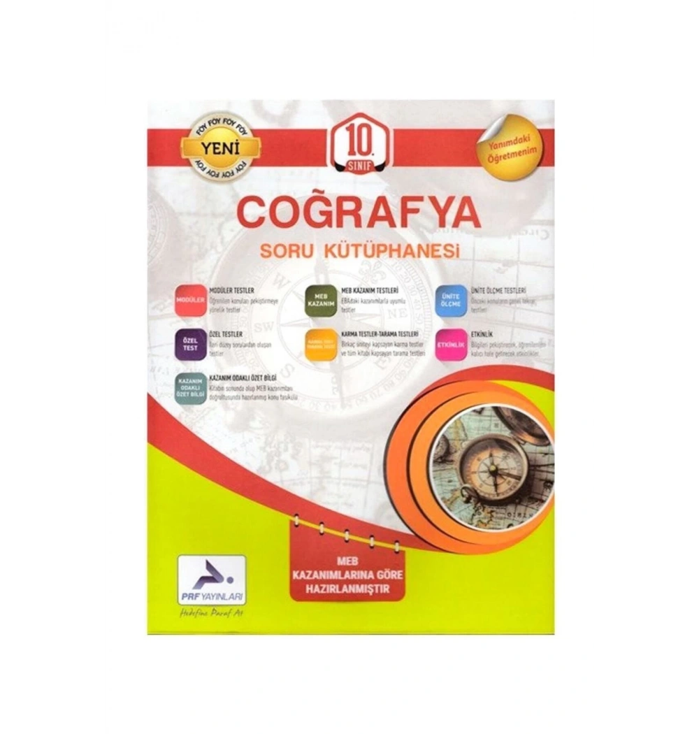 Paraf 10.Sınıf Coğrafya Soru Kütüphanesi