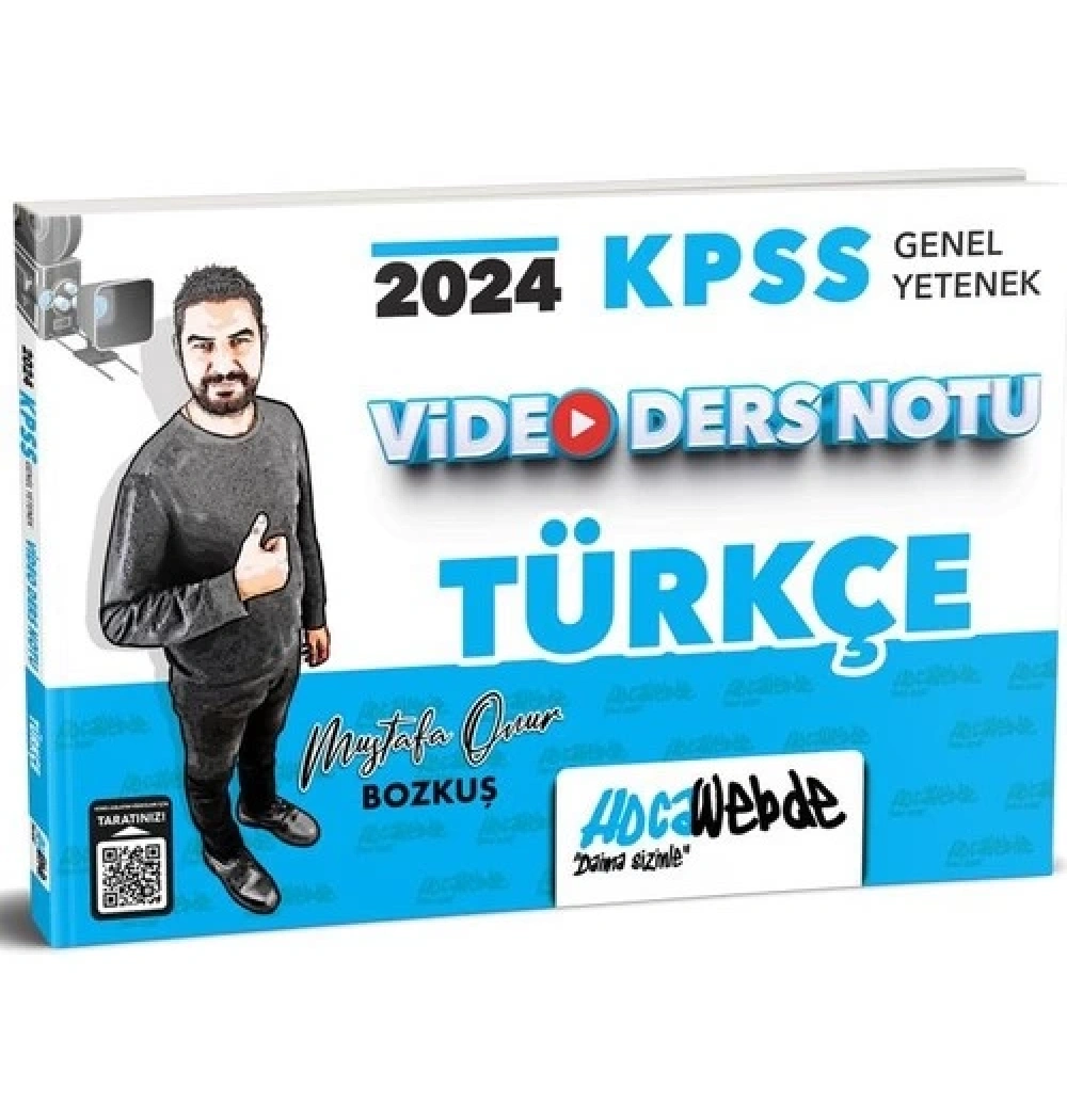 2024 Kpss Gy Türkçe Video Ders Notu  Hoca Webde