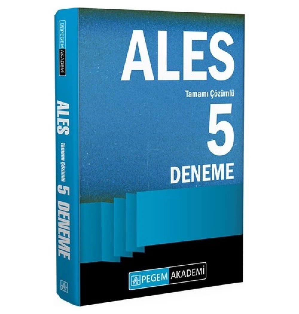 Pegem 2024 Ales 5 Çözümlü Deneme
