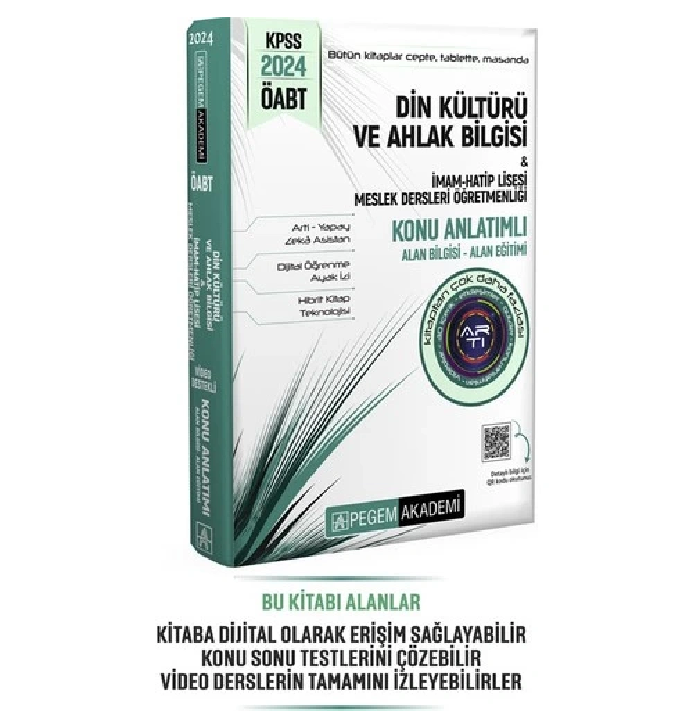 Pegem 2024 Öabt Din Kültürü Ahlak Bilgisi Konu Anlatimli