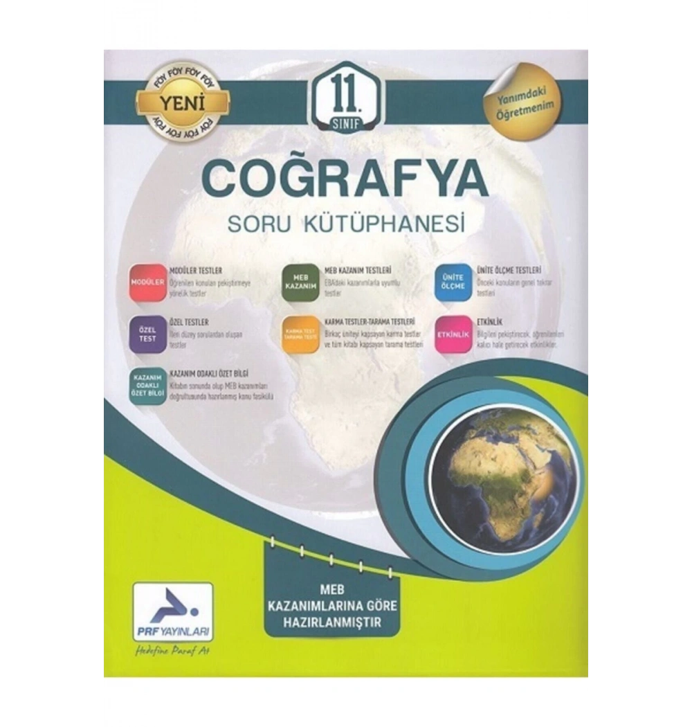 Paraf 11.Sınıf Coğrafya Soru Kütüphanesi