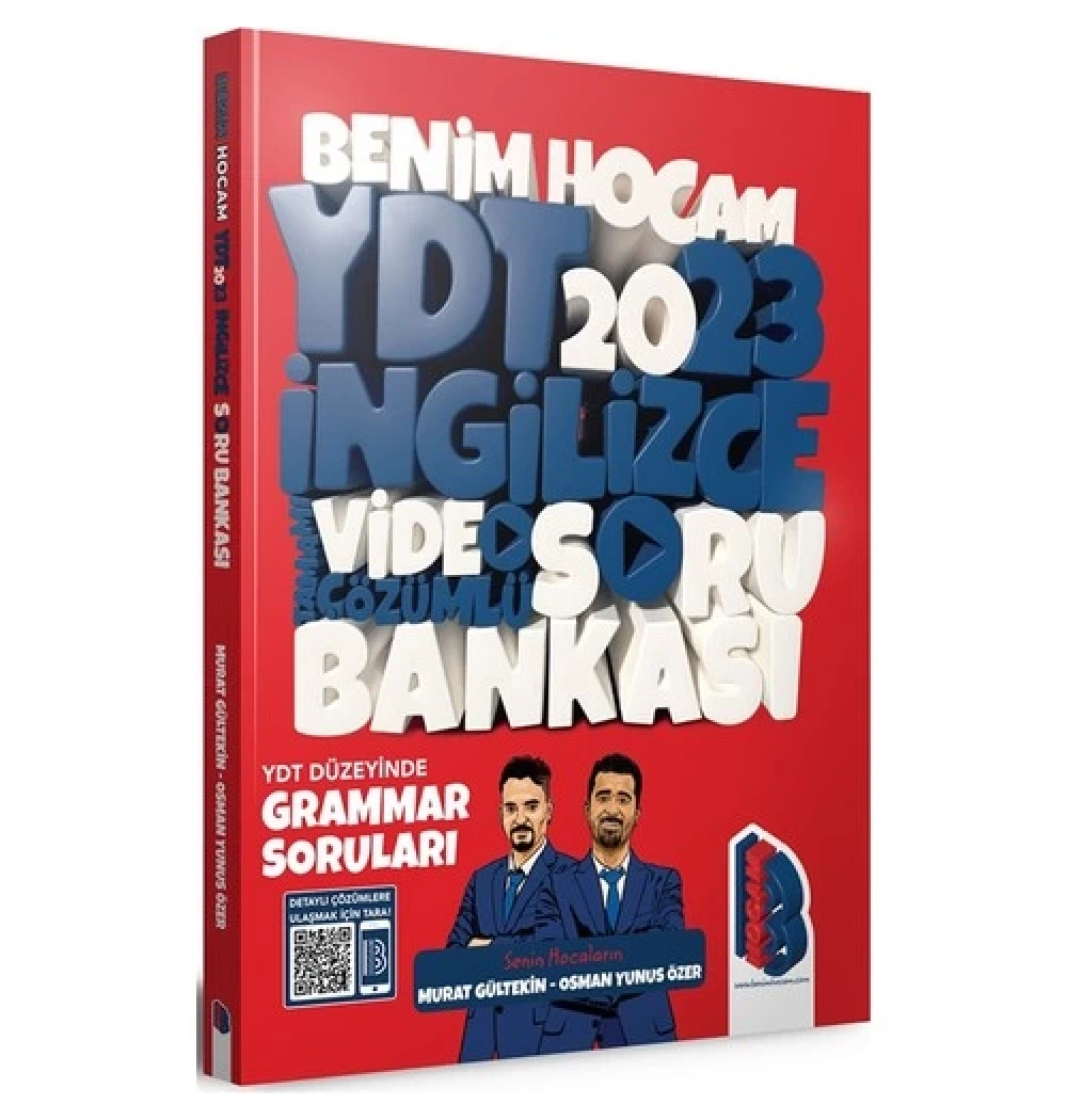 Ydt 2024 İngilizce Video Destekli Soru Bankası  Benim Hocam