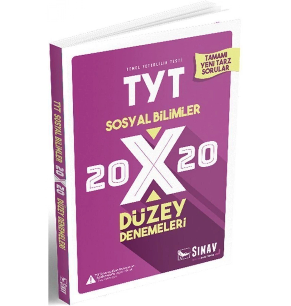 Sınav Tyt Sosyal Bilimler 20X20 Düzey Denemeleri