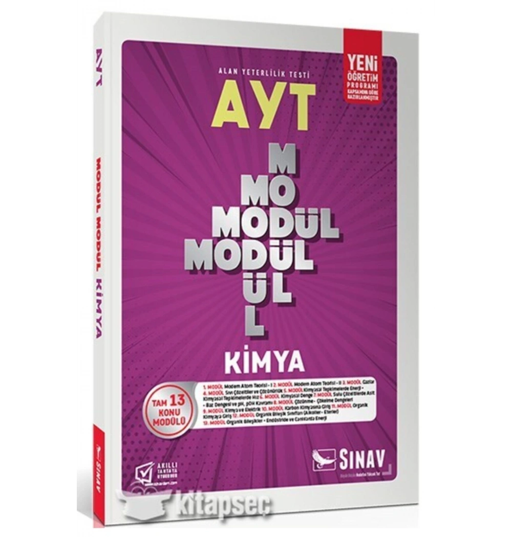 Sınav Ayt Modül Modül Kimya