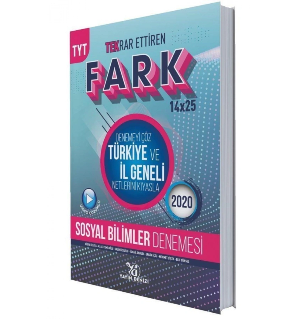 Tyt Sosyal Bilimler 14X24 Fark Denemesi Yayındenizi