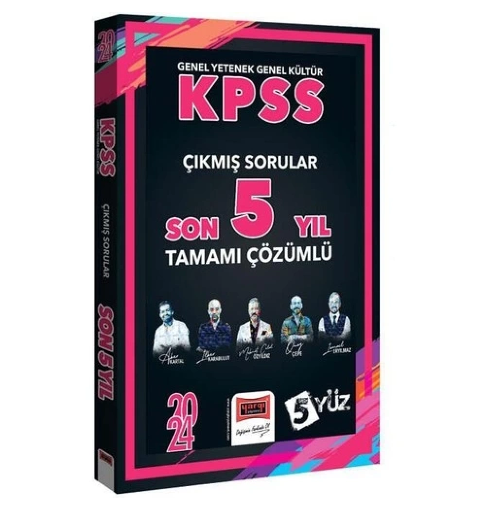 Yargı 2024 Kpss Gy Gk Son 5 Yıl Çıkmış Çözümlü Sorular