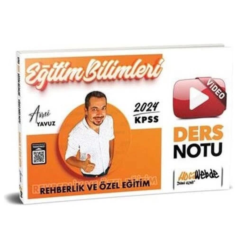 Kpss Rehberlik Özel Eğitim Video Ders Notu  Hocawebde