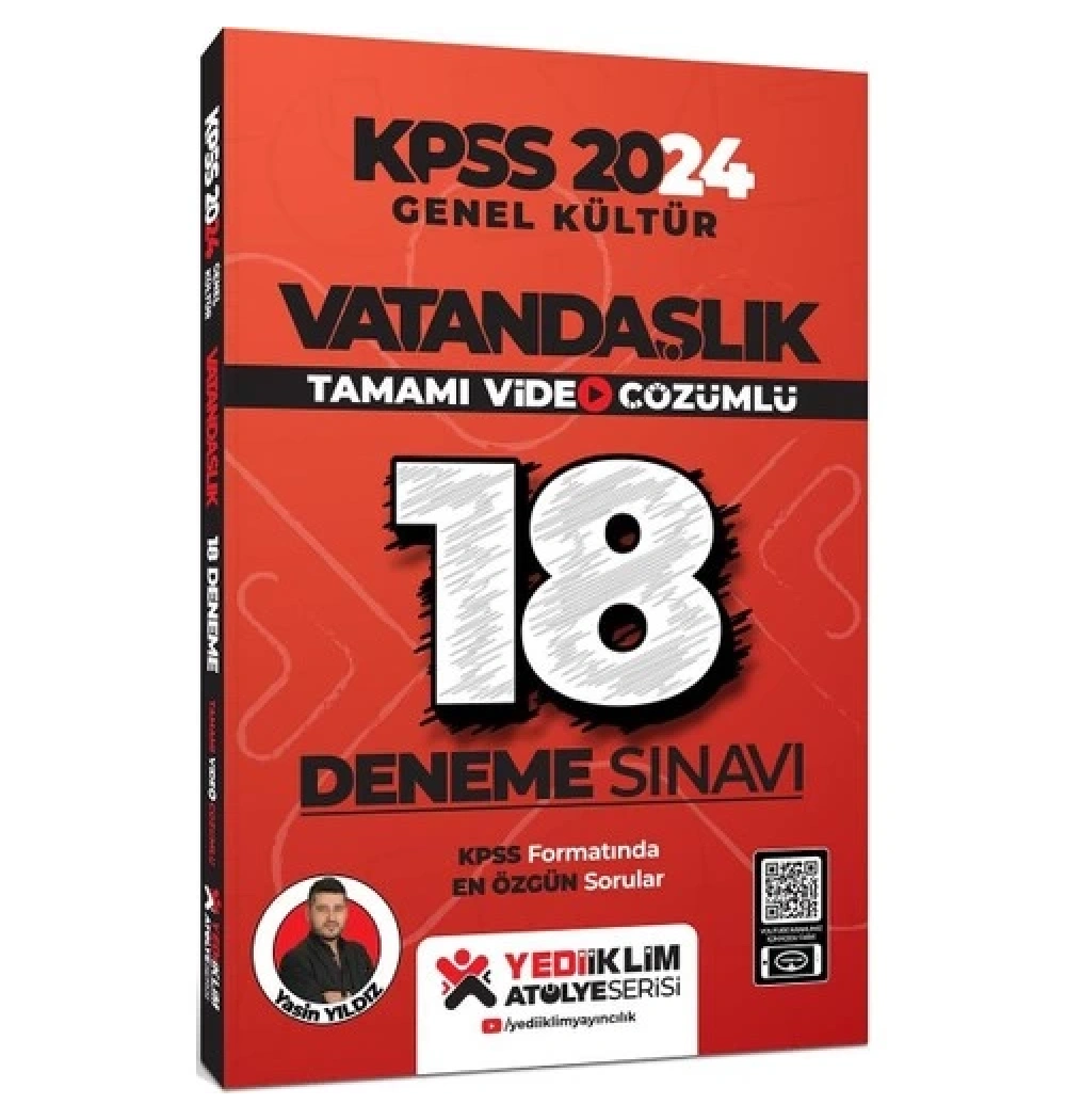 Kpss 2024 Gk Vatandaşlık 18 Deneme  Yediiklim