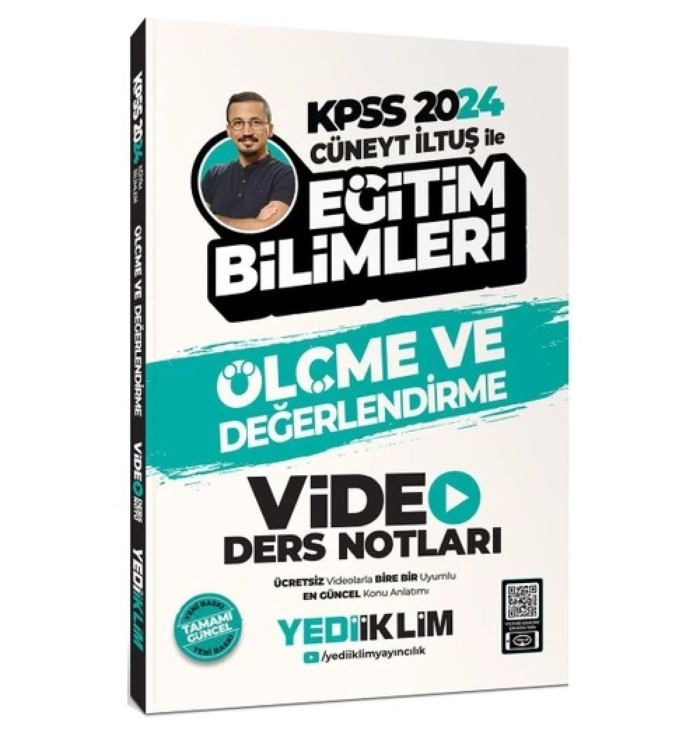 Kpss 2024 Ölçme Değerlendirme Video Ders Notları  Yediiklim