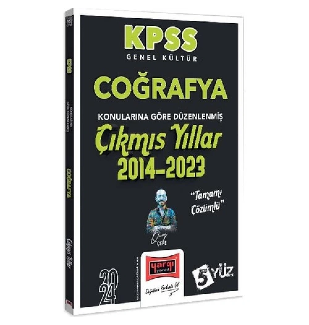 Yargı 2024 Kpss Gk Coğrafya 2014-2023 Çıkmış Sorular