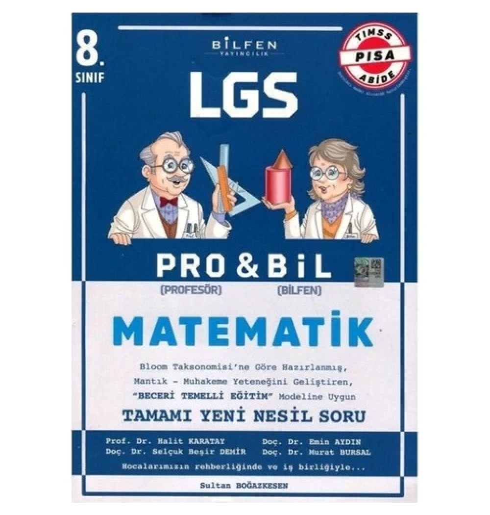 Bilfen 8.Sınıf Lgs Probil Matematik Yeni Nesil Soru