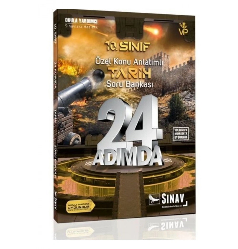 10.Sınıf Tarih 24 Adımda Soru Bankası      Sınav
