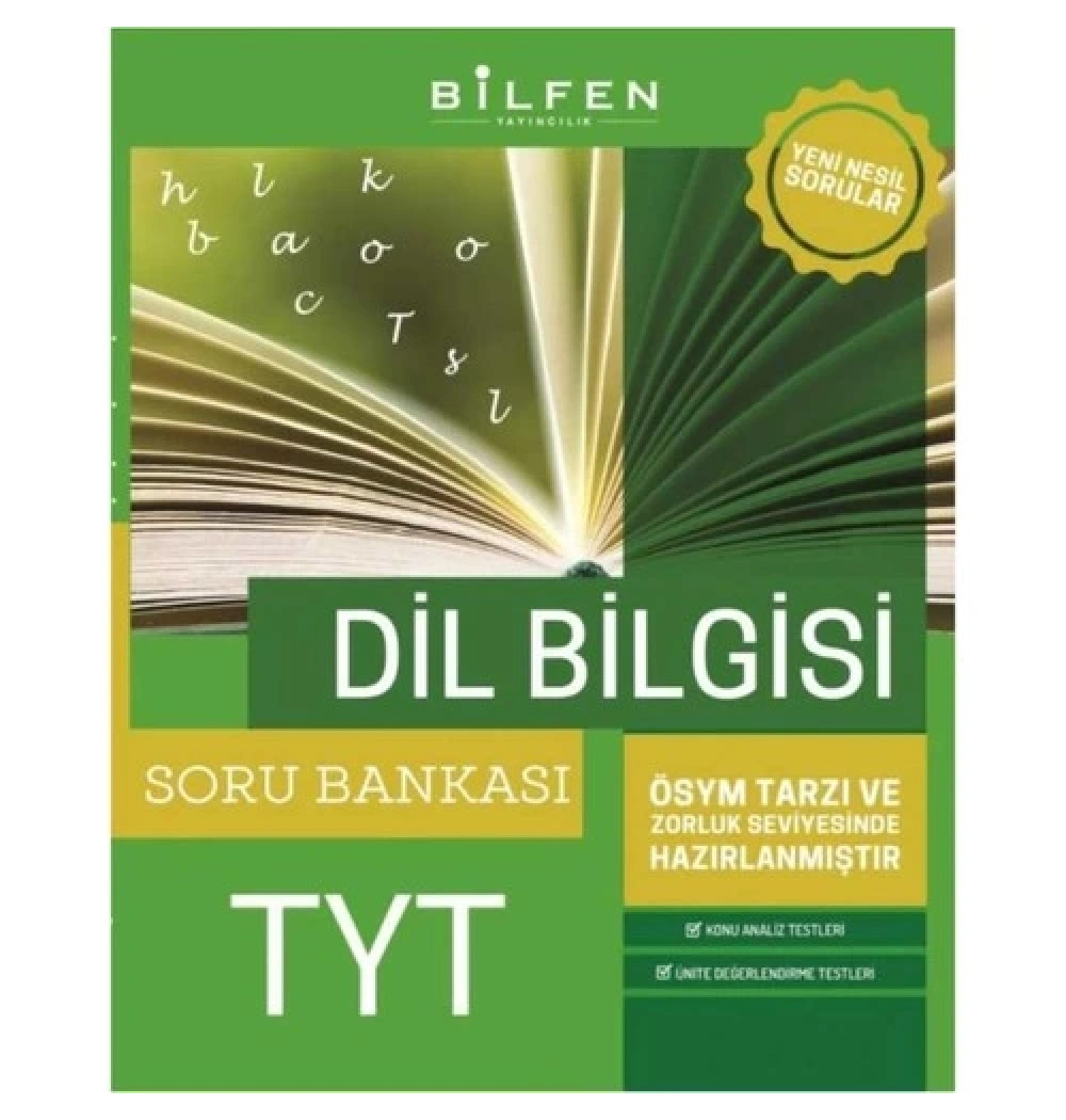 Bilfen Tyt Dil Bilgisi Soru Bankası