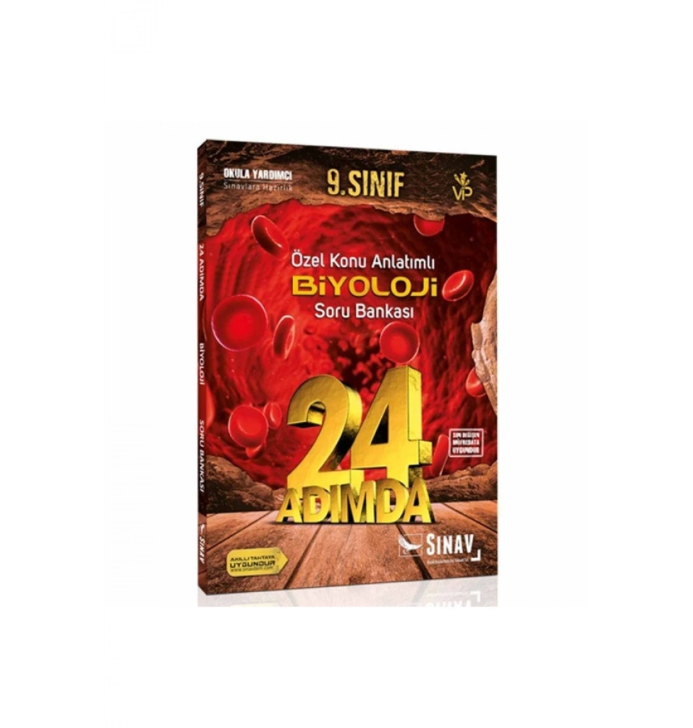 Sınav 9.Sınıf Biyoloji 24 Adımda Soru Bankası