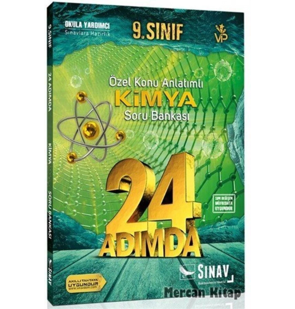 9.Sınıf Kimya 24 Adımda Soru Bankası   Sınav