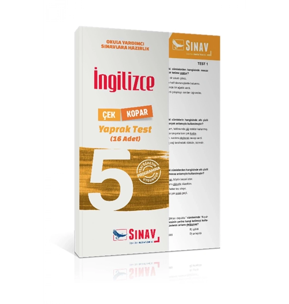 Sınav 5.Sınıf İngilizce Yaprak Test