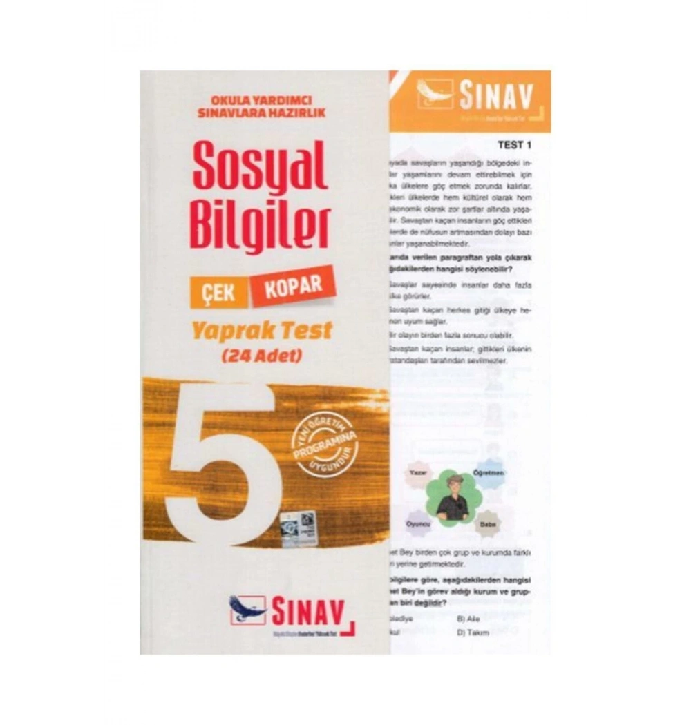 Sınav 5.Sınıf Sosyal Bilg.Yaprak Test