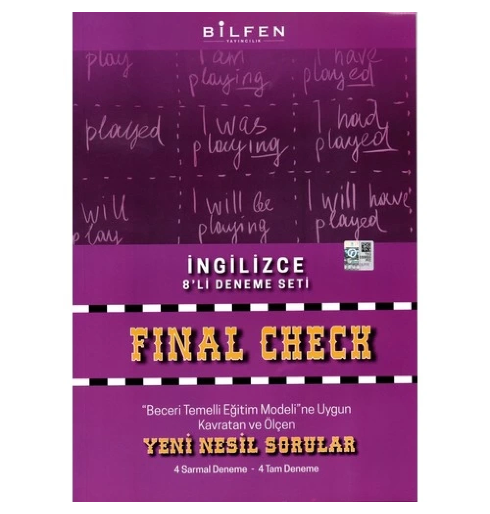 Bilfen 8.Sınıf Son Kontrol İngilizce 8 Li Deneme