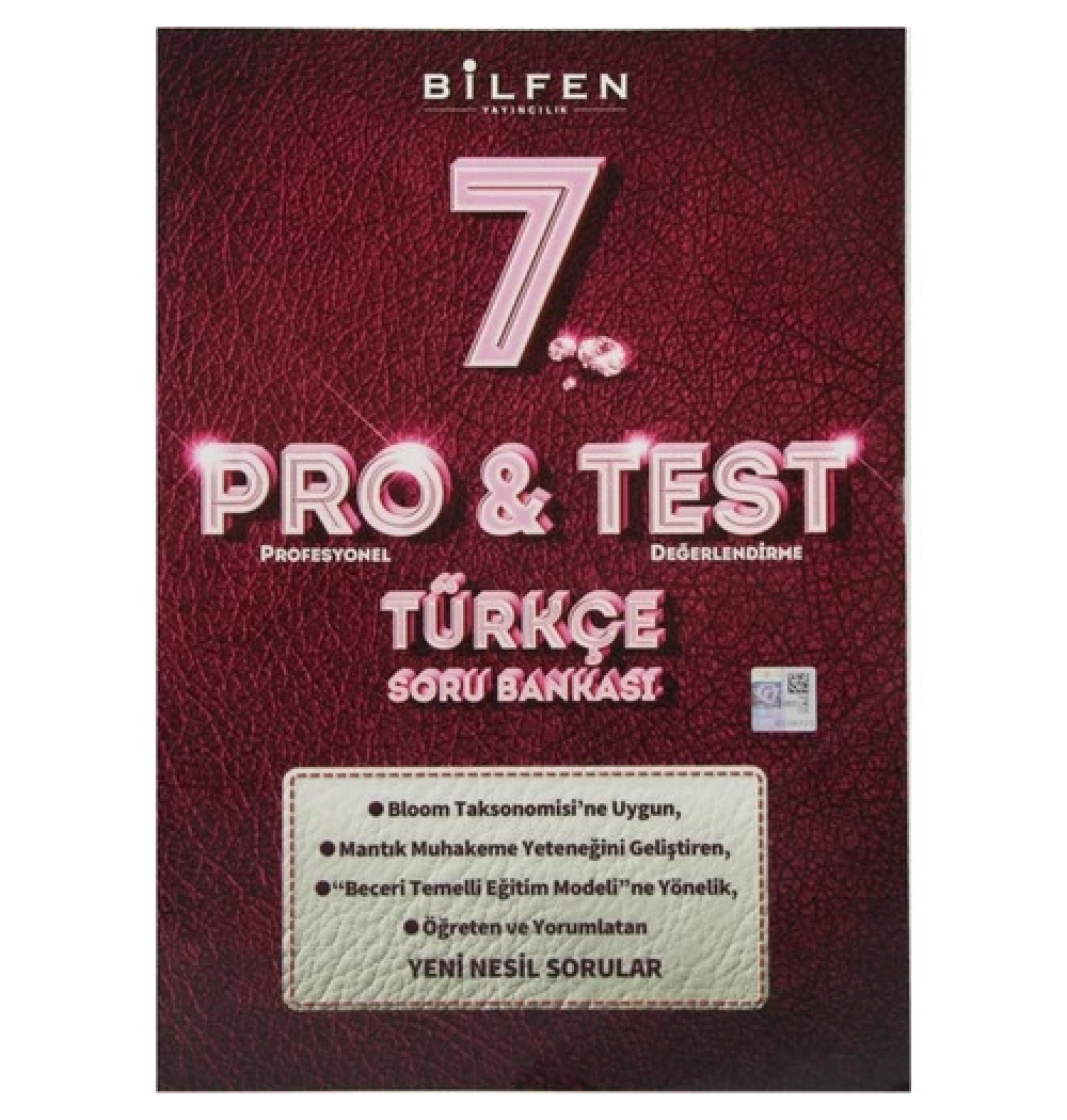 Bilfen 7.Sınıf Türkçe Protest Soru Bankası