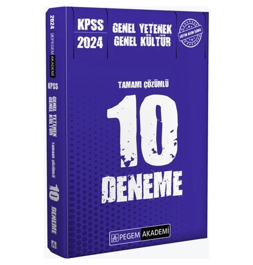 Pegem 2024 Kpss Gy Gk 10 Çözümlü Deneme
