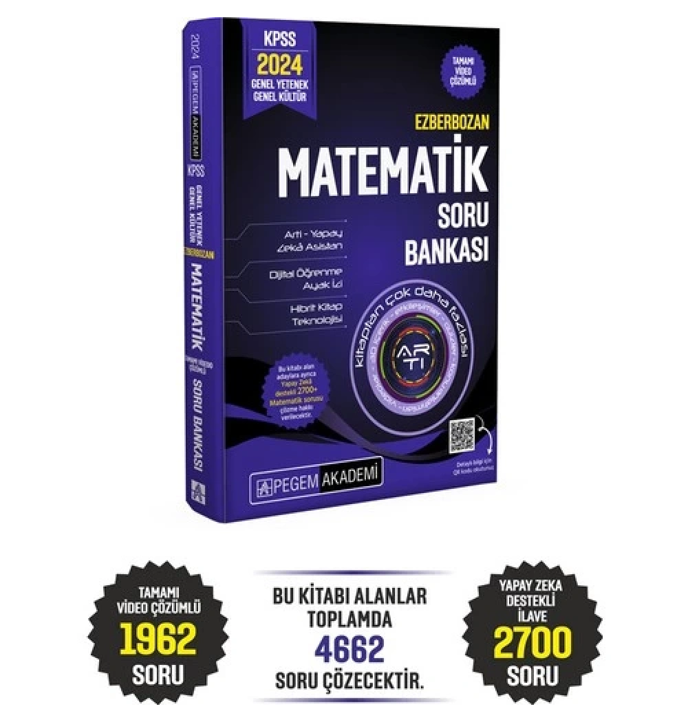 Pegem 2024 Kpss Gy Gk Matematik Soru Bankası