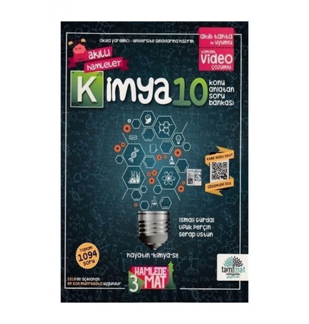 10.Sınıf Kimya Konu Anlatan Soru Bankası Tammat