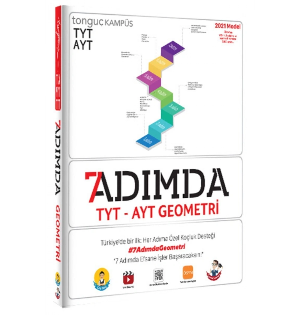 Tonguç Tyt Ayt 7 Adımda Geometri Soru Bankası