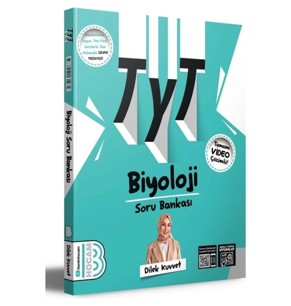 2024 Tyt Biyoloji Video Çözümlü Soru Bankası  Benim Hocam
