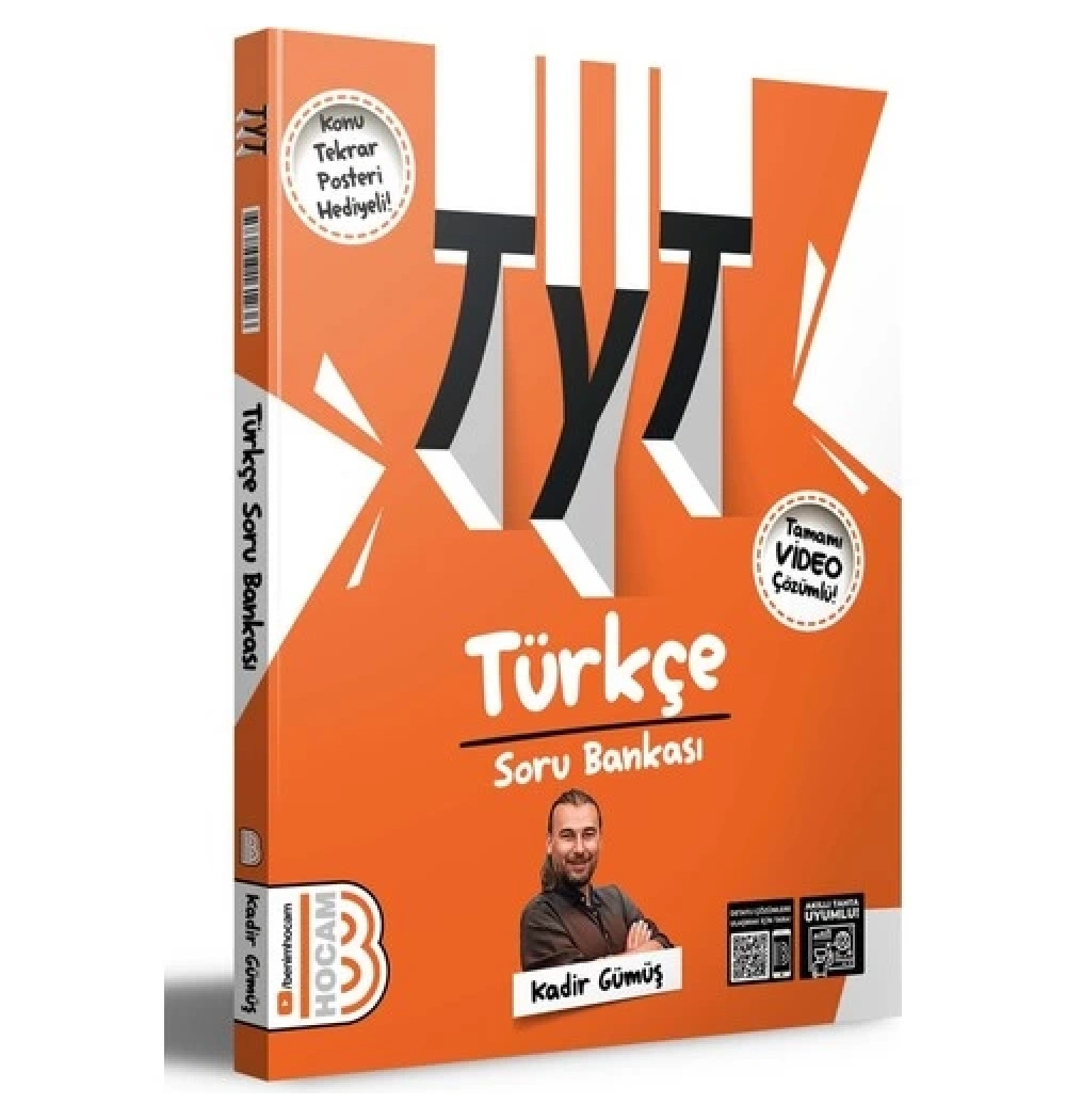 Tyt Türkçe Soru Bankası Video Çözümlü  Kadir Gümüş  Benim Hocam