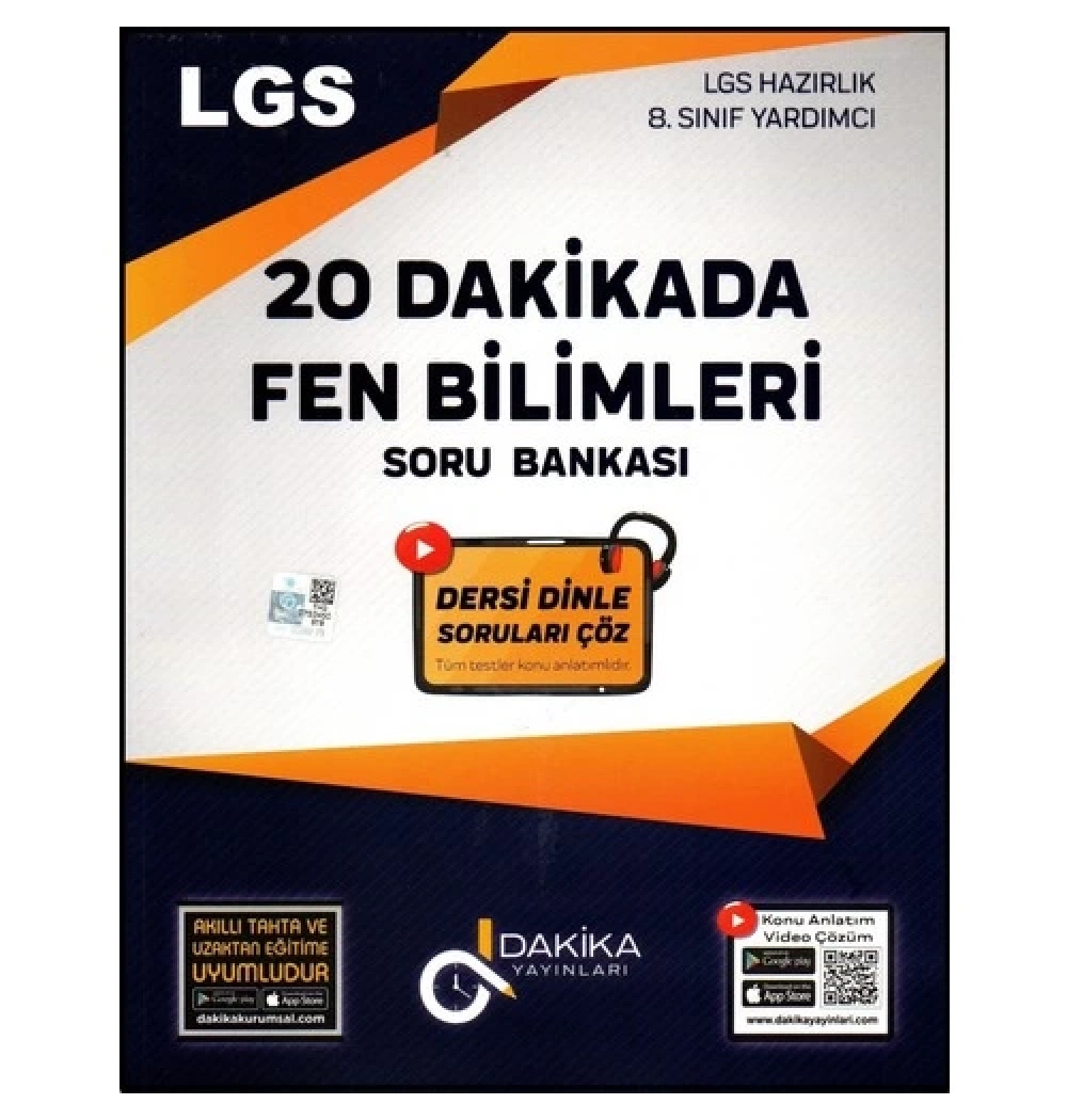 Dakika Lgs 20 Dakikada Fen Bilimleri Soru Bankası