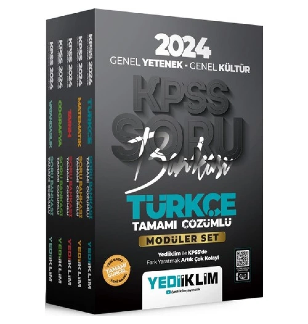 Kpss 2024 Gy Gk Modüler Soru Bankası Seti 5 Li