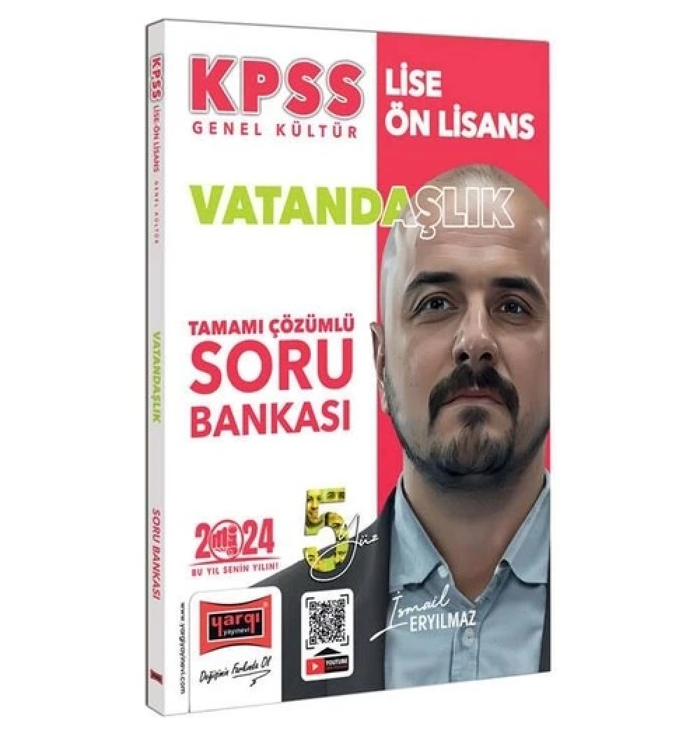 Yargı Kpss Gk Lise Önlisans Vatandaşlık Çözümlü Soru Bankası