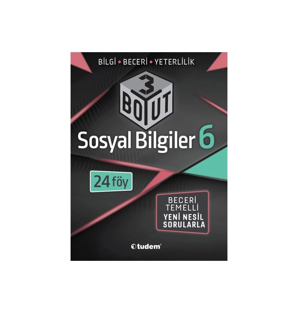 Tudem 6.Sınıf Sosyal Bilgiler 3 Boyut