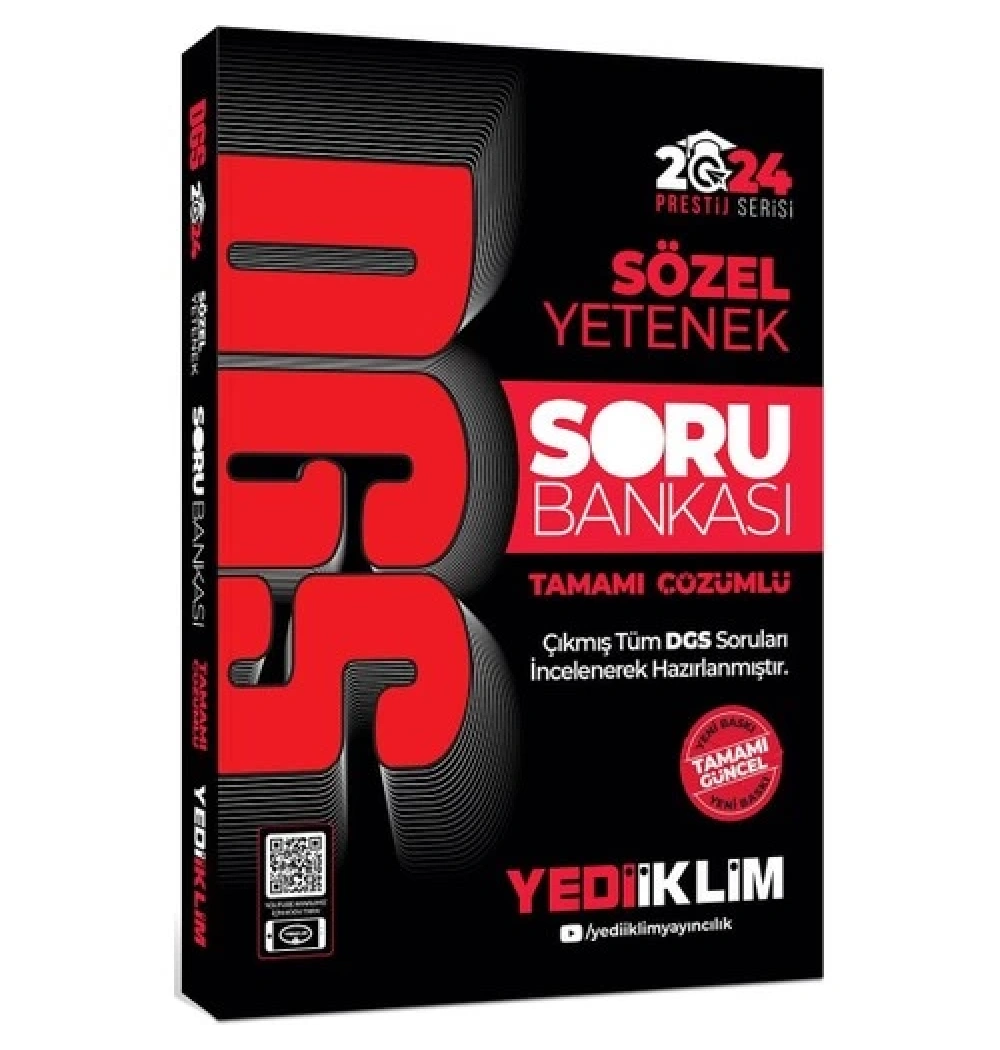 Dgs Sözel Çözümlü Soru Bankası  Yediiklim