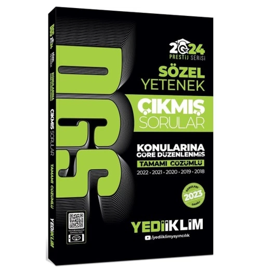 Dgs Sözel 2018-2022 Çıkmış Sorular  Yediiklim