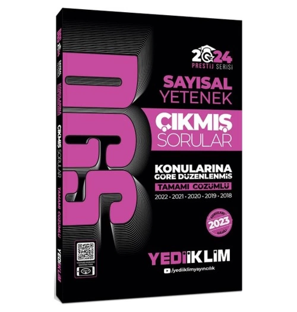 Dgs Sayısal 2018-2022 Çıkmış Sorular  Yediiklim