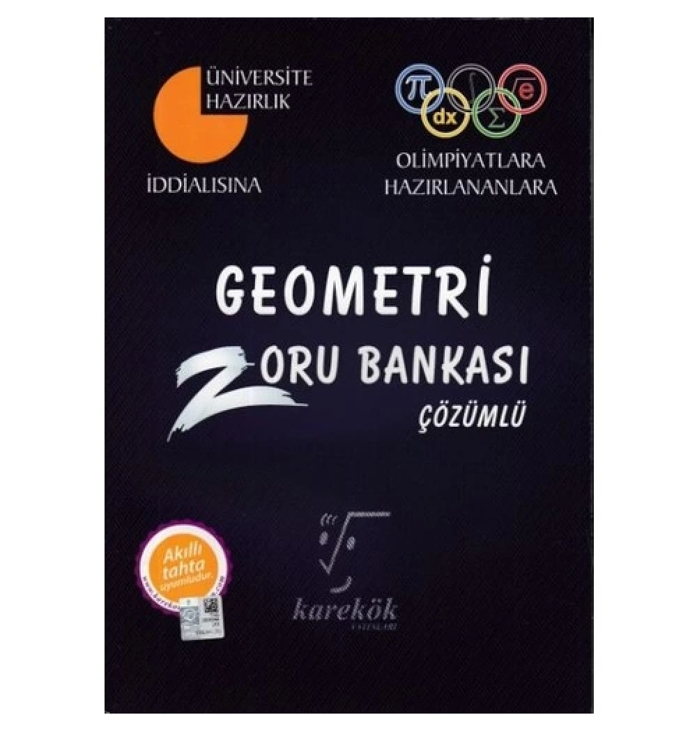 Karekök Üniversite Hazırlık Geometri Çözümlü Soru Bankası