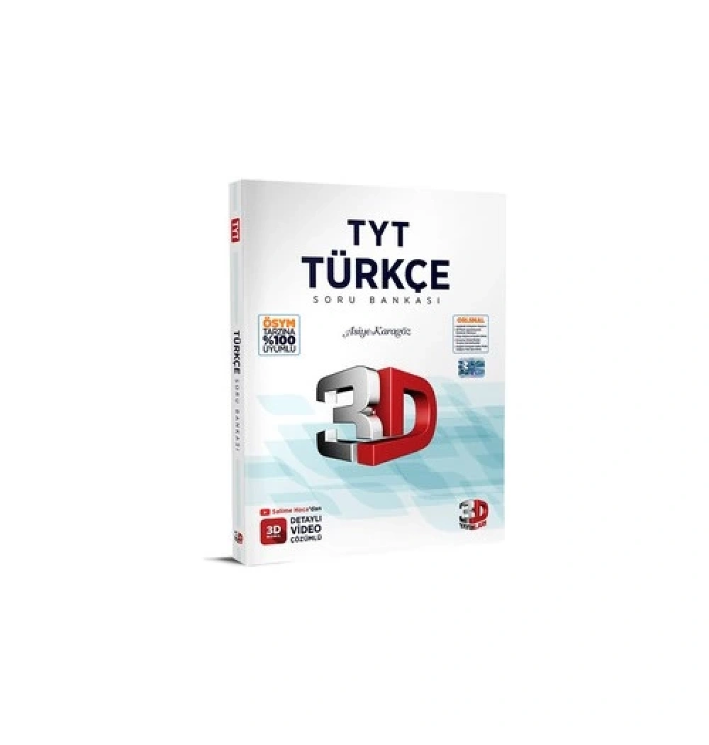 3D Tyt Türkçe Soru Bankası Asiye Karagöz
