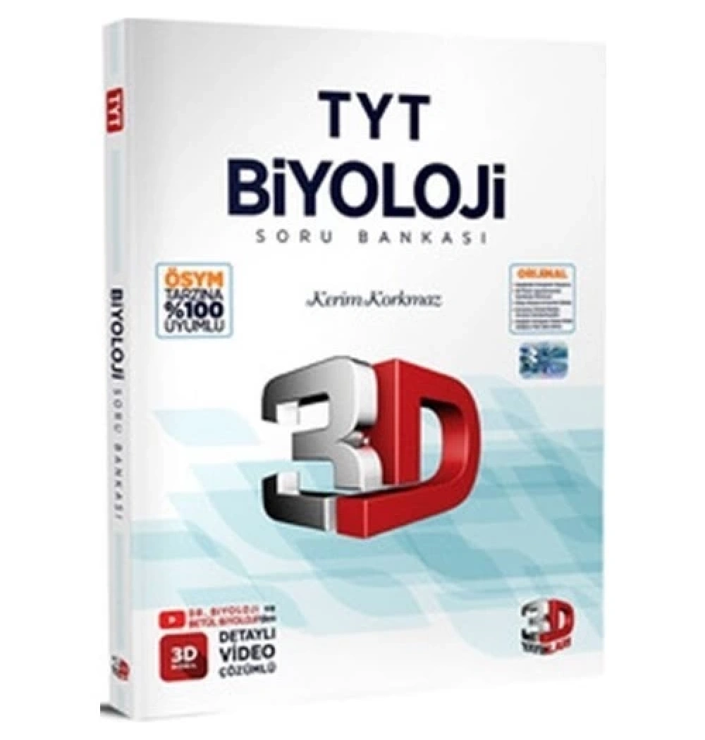 3D Tyt Biyoloji Soru Bankası