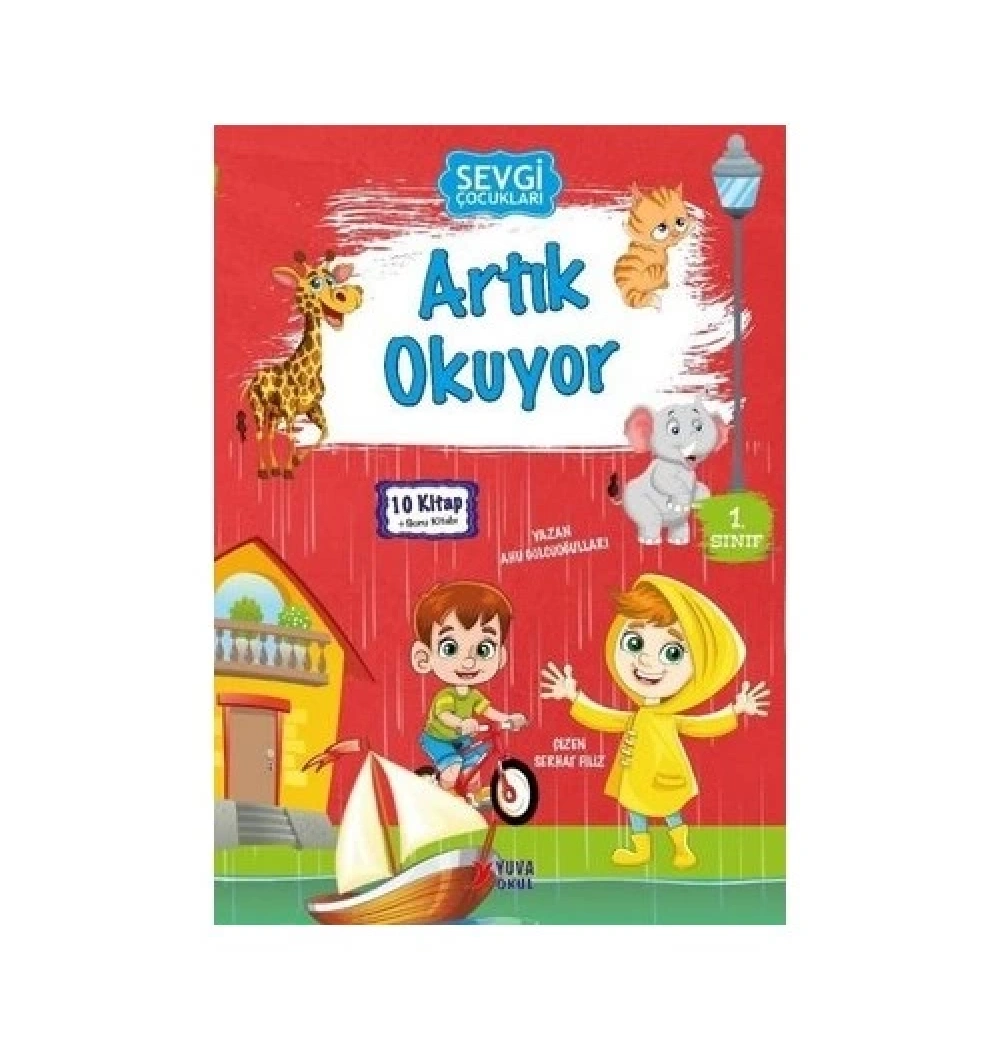 Sevgi Çocukları Artık Okuyor  1.Sınıflar  10 Kitap Set