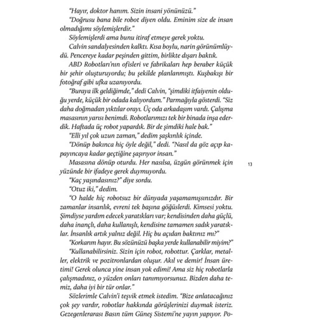 Ben Robot Isaac Asımov İthaki