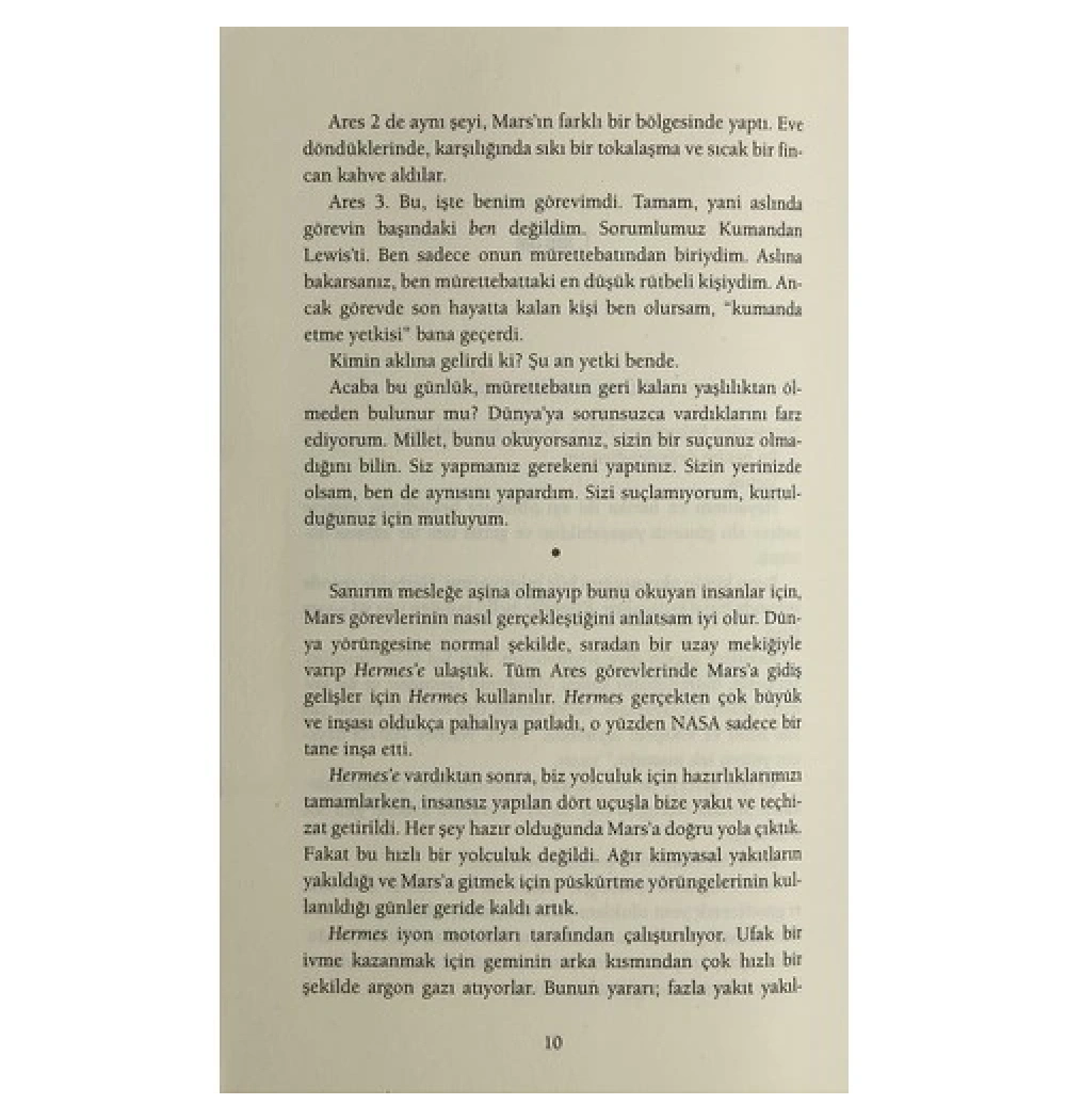 Marslı  Andy Weır   İthaki