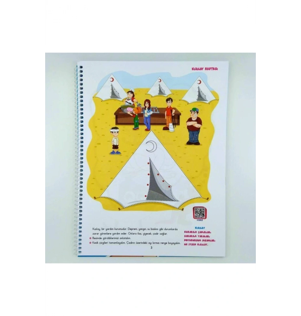 Sevimli Dostlar Okul Öncesi Eğitim Seti Pembe Patikler    Gendaş