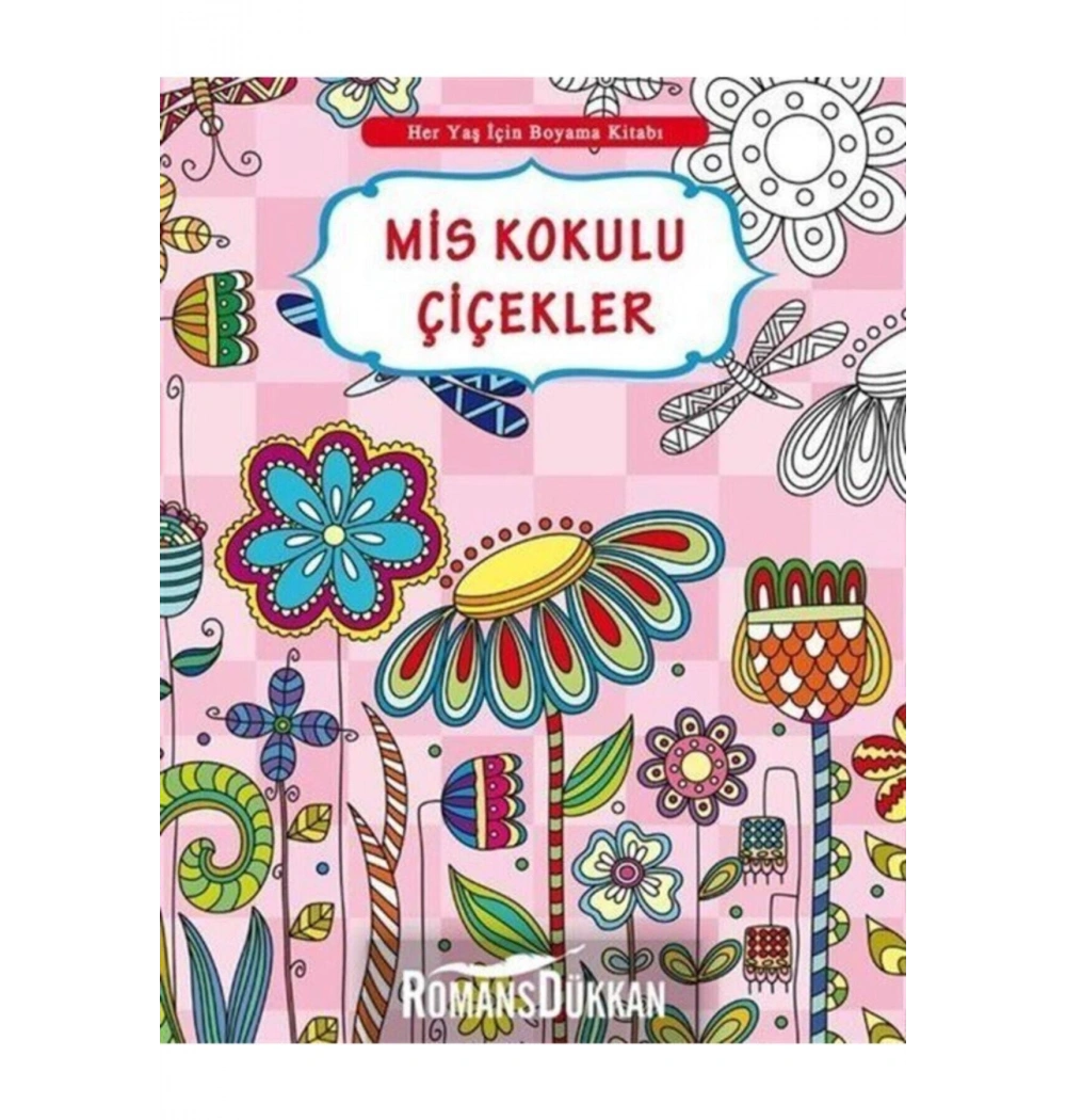Her Yaş İçin Boyama Mis Kokulu Çiçekler    Selimer